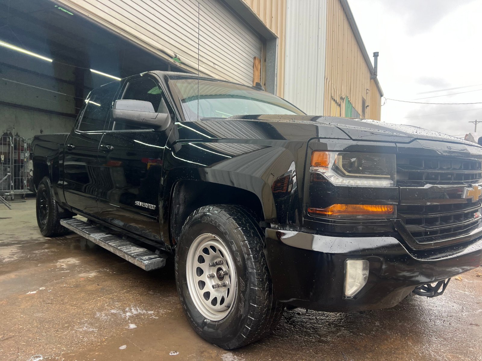 Black Chevrolet SUV Repaint Job (8)